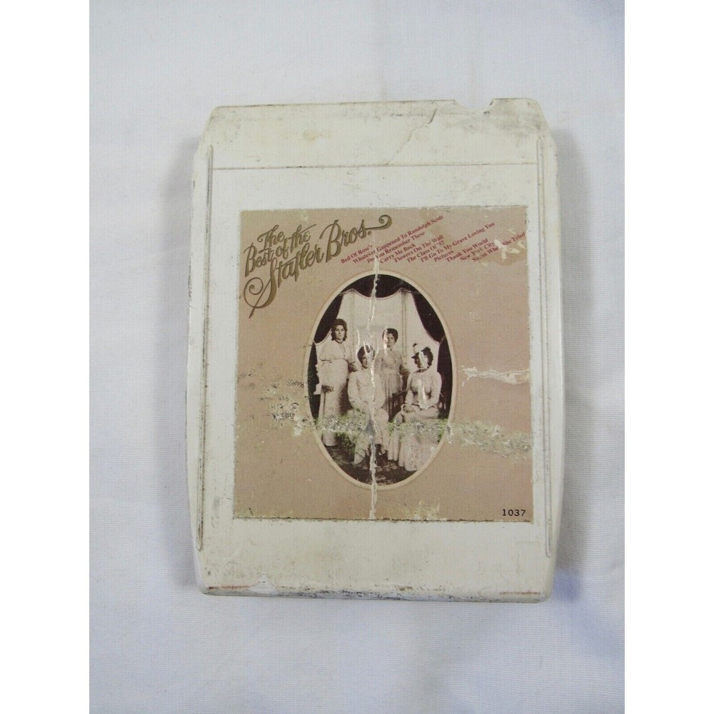 Vintage Best Statler Brothers 8 Track Cartridge Tape Mercury 1975 Carry Me Back